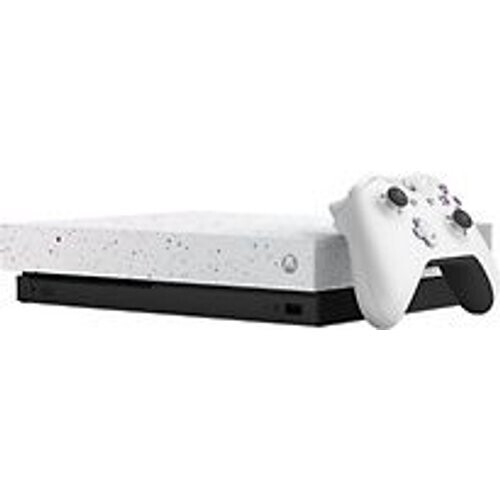 Microsoft Xbox One X 1 TB [hyperspace editie incl. draadloze controller] wit Tweedehands