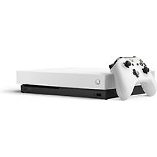 Microsoft Xbox One X 1 TB [incl. draadloze controller] wit Tweedehands