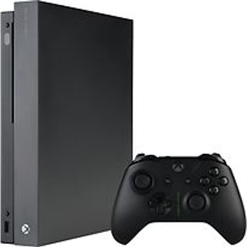 Microsoft Xbox One X 1 TB [Project Scorpio Edition incl. Special Project Scorpio draadloze controller] zwart Tweedehands