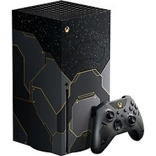 Microsoft Xbox Series X 1 TB [Halo Infinite Limited Edition inkl. draadloze controller, zonder spel] zwart Tweedehands