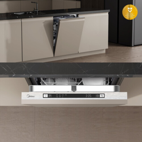 Midea 5.14K14C - Inbouw Vaatwasser - 14 Couverts - 44 dB - Energieklasse C