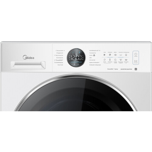 Midea Mf21ew100wba30 - Wasmachine - 10 Kg - 1400 Tpm - Energieklasse A - Wit | Nieuw (outlet)