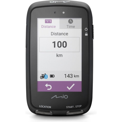 Mio Cyclo Discover PAL - GPS fietsnavigatie - 2,8 inch - Wi-Fi - Bluetooth - zwart