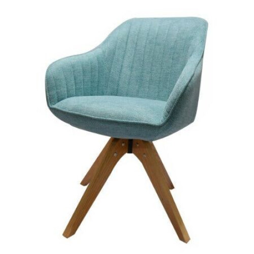 Möbilia stoelhoes petrol, frame naturel 58,5 cm Tweedehands