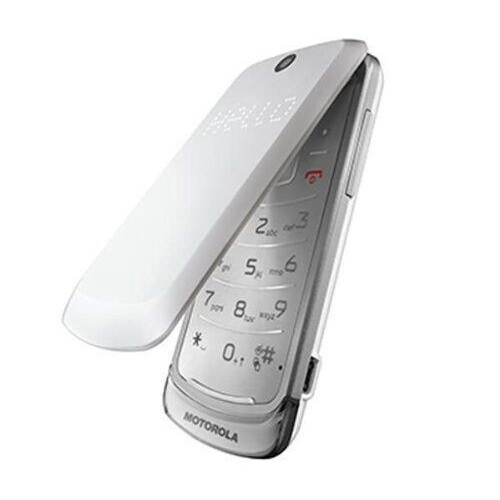 Motorola Gleam - Clamshell - 2 MP camera - Wit Tweedehands
