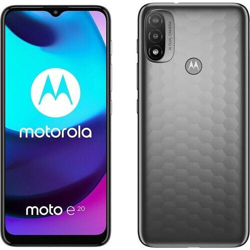 Motorola Moto E20 32GB - Grijs - Simlockvrij - Dual-SIM Tweedehands