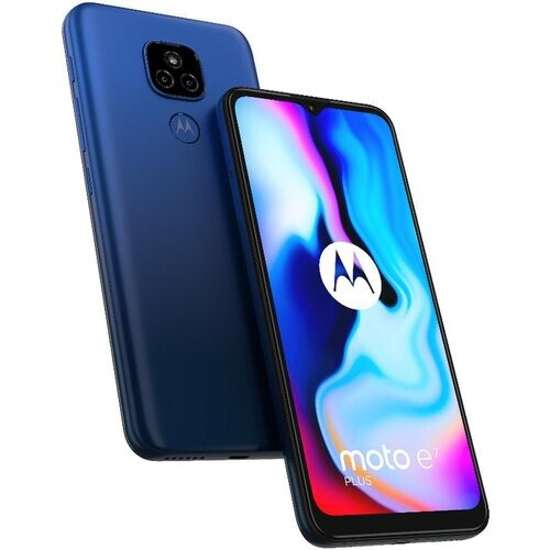 Motorola Moto E7 Plus 64GB - Blauw - Simlockvrij Tweedehands