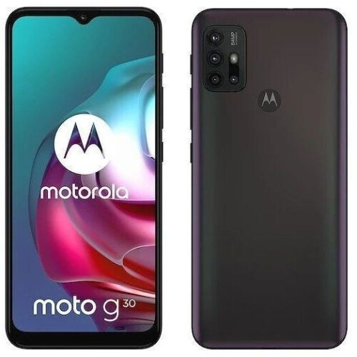 Motorola Moto G30 - Smartphone - 64MP Quadcamera 90Hz - Zwart Tweedehands