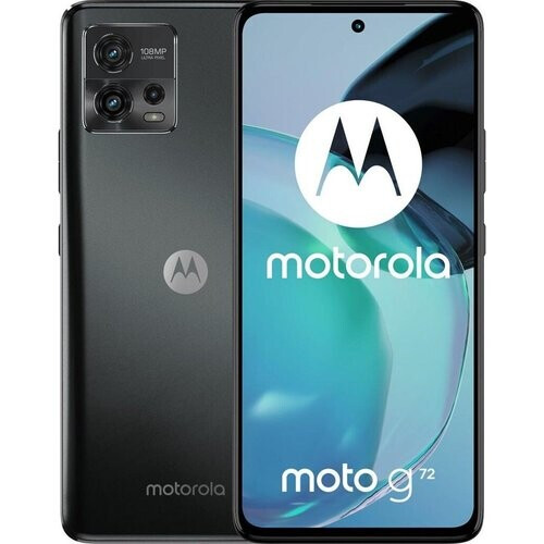 Motorola Moto G72 128GB - Grijs - Simlockvrij - Dubbele simkaart Tweedehands