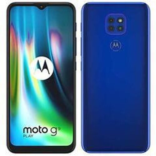 Motorola Moto G9 Play 64GB - Blauw - Simlockvrij - Dual-SIM Tweedehands