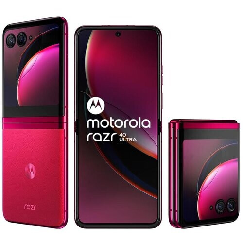 Motorola Razr 40 Ultra 256GB - Magenta - Simlockvrij - Dual-SIM Tweedehands