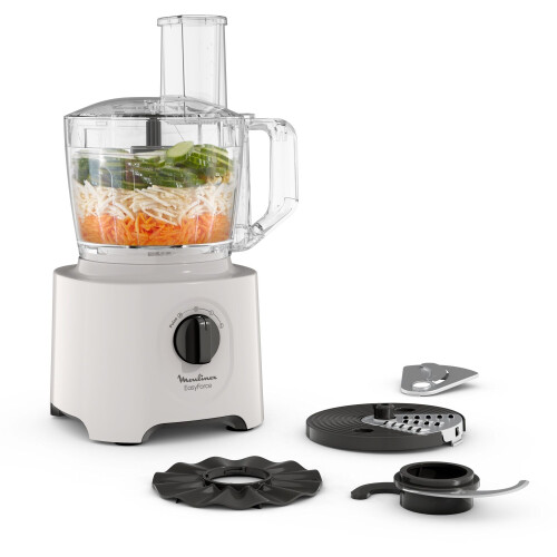 Moulinex FP242B10 - Keukenmachine - 800W 15 functies - Wit