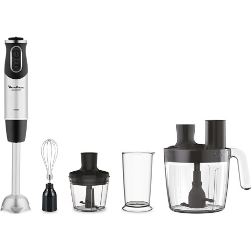 Moulinex Quickchef DD65J8 - Staafmixer - 1000W - 10 snelheden - Zwart Tweedehands