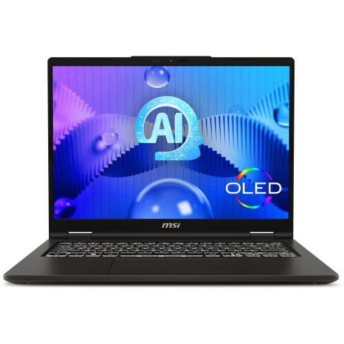 MSI Venture 14 AI A1MG-008NL - Laptop - Intel Core Ultra 7 155H - 16GB RAM - 1TB SSD - OLED scherm - 2880x1800 (WQXGA+)