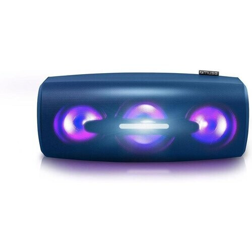 Muse m-930 Speaker Bluetooth - Blauw Tweedehands