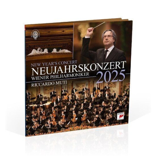 Muti Riccardo - LP Neujahrskonzert (2025) - Wiener Philharmoniker - Standard Edition (3 stuks)