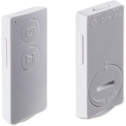 Muvit MUHTG0017 - Bluetooth afstandsbediening - Voor selfie stick - Wit