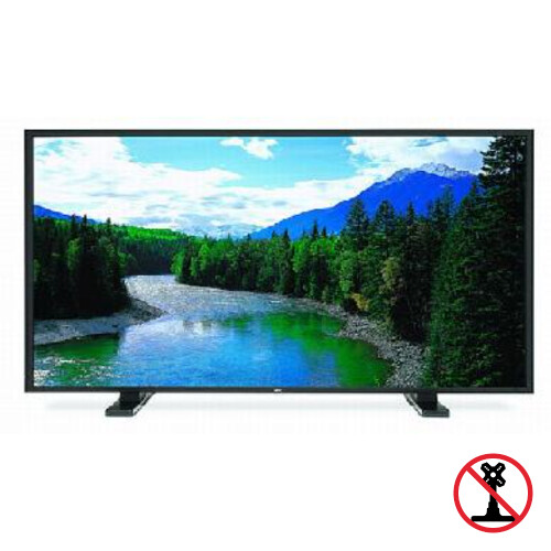 NEC MultiSync LCD5220 - 52 inch - 1920x1080 - DVI - HDMI - VGA - Zwart - Zonder voet