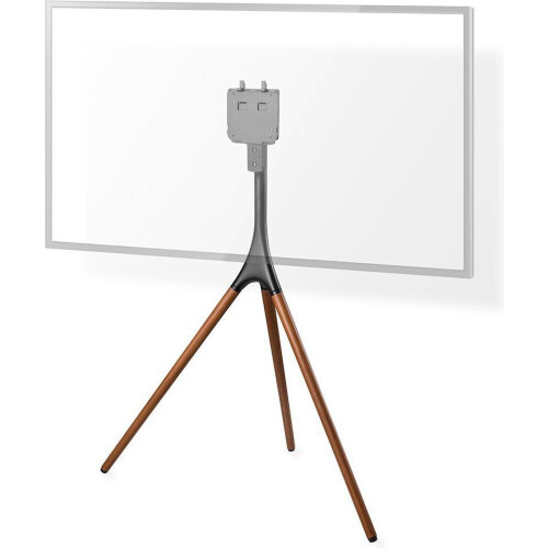 Nedis TVSM705SABK - TV Vloerstandaard 55-65 inch - Aluminium/Staal - Zwart