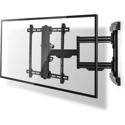 Nedis TVWM6550BK - TV-muurbeugel - Geschikt voor 37"tot 80"- Draaggewicht 50kg - VESA 200x100mm tot 600x400mm Tweedehands