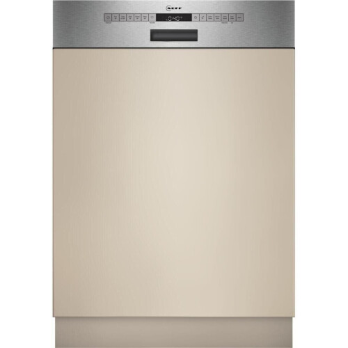 NEFF S147YAS03E - Half geïntegreerde vaatwasser - 13 couverts - Zeolith®-droogtechnologie - Wit Tweedehands