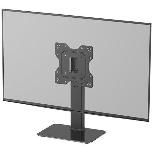 Neomounts DS45-430BL12 - TV-bureaustandaard - Verstelbare hoogte zwenkoptie 70° - Zwart Tweedehands