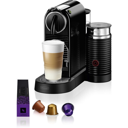 Nespresso De'Longhi CitiZ & Milk EN267.BAE - Koffiecupmachine - Aeroccino3 - Zwart