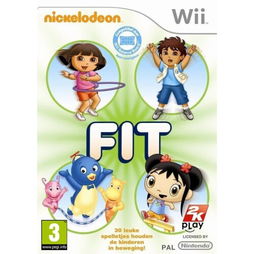 Nickelodeon Fit - Wii - Fitnessgame voor kinderen - (2011)