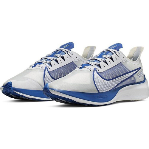 Nike Zoom Gravity - Heren Sportschoenen - Maat 45.5 - White/Clear-Racer Blue-Football Grey-Racer Blue Tweedehands