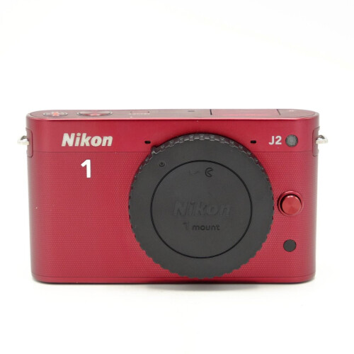 Nikon 1 J2 - Camera Body - Aantal Opnamen 6300 - Rood (Occ)