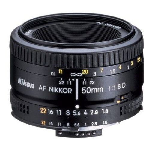 Nikon 50mm F1.8D AF Nikkor - Objectief - Autofocus - Occasion