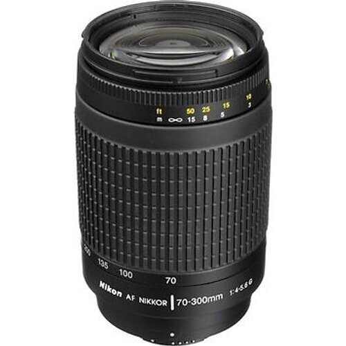 Nikon AF NIKKOR 70-300 mm F4-5.6G 62 mm filter (geschikt voor Nikon F) zwart Tweedehands