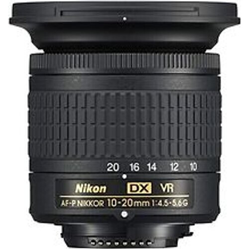 Nikon AF-P DX 10-20 mm F4.5-5.6 G VR 72 mm filter (geschikt voor Nikon F) zwart Tweedehands