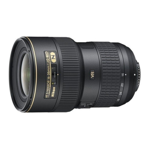 Nikon AF-S 16-35mm f/4G ED VR - Ultragroothoek zoomobjectief - VR II beeldstabilisatie - 77mm filterdiameter