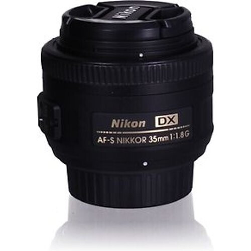 Nikon AF-S DX NIKKOR 35 mm F1.8 G 52 mm filter (geschikt voor Nikon F) zwart Tweedehands