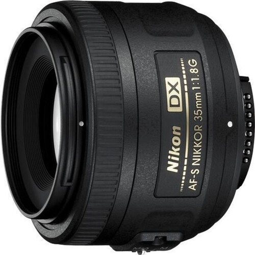 Nikon AF-S DX NIKKOR 35mm - f/1.8G - Prime lens - Groothoeklens Tweedehands