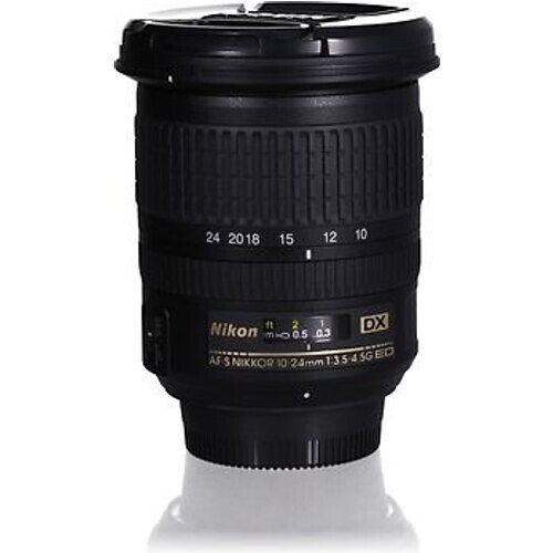Nikon AF-S NIKKOR 10-24 mm F3.5-4.5 DX ED G 77 mm filter (geschikt voor Nikon F) zwart Tweedehands
