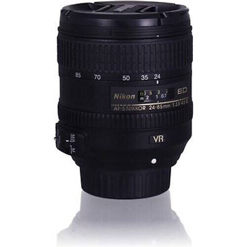 Nikon AF-S NIKKOR 24-85 mm F3.5-4.5 ED G VR 72 mm filter (geschikt voor Nikon F) zwart Tweedehands