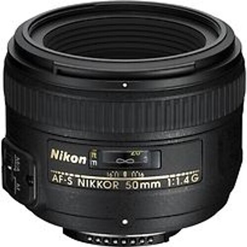 Nikon AF-S NIKKOR 50 mm F1.4 G 58 mm filter (geschikt voor Nikon F) zwart Tweedehands