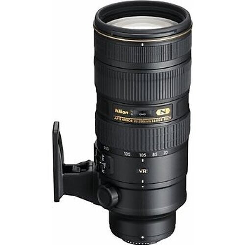 Nikon AF-S NIKKOR 70-200 mm F2.8 ED G VR II 77 mm filter (geschikt voor Nikon F) zwart Tweedehands