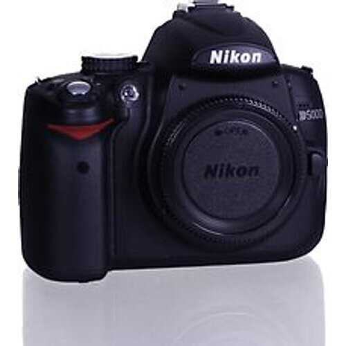 Nikon D5000 body zwart Tweedehands