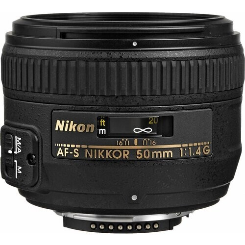 Nikon Lens AF 50mm 1.4 Tweedehands