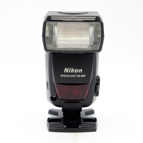 Nikon SB800 - Flitser - Flitsstandaard Bouncekap SD800 unit Opbergtas Kleurfilters (Occ) Tweedehands