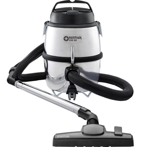 Nilfisk GM 80C - Stofzuiger met zak - 12 liter stofzak - Sterke zuigkracht op harde en zachte vloeren