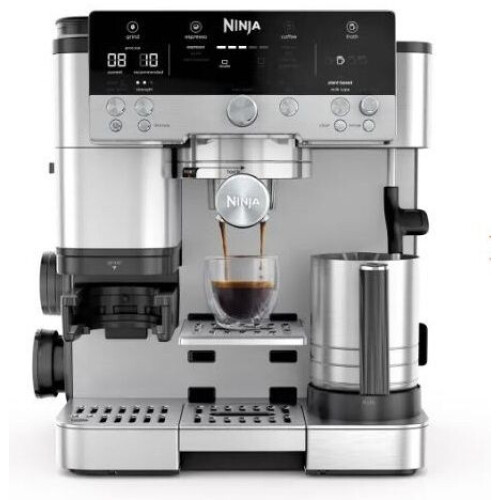 Ninja Café Premier - Volautomatische Koffiemachine - 3-in-1 Espresso Cold Brew Filterkoffie - RVS
