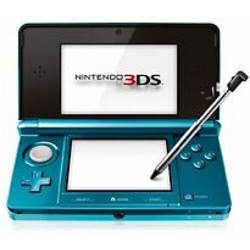 Nintendo 3DS aqua blauw Tweedehands