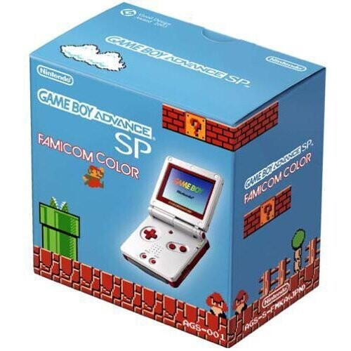 Nintendo Game Boy Advance SP : Famicom Edition - Wit/Rood Tweedehands