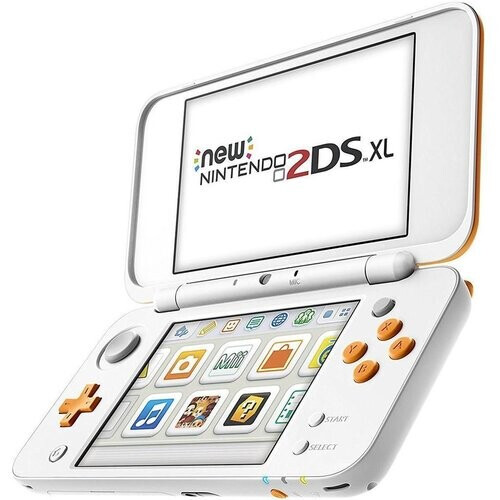 Nintendo New 2DS XL - HDD 4 GB - Wit/Oranje Tweedehands