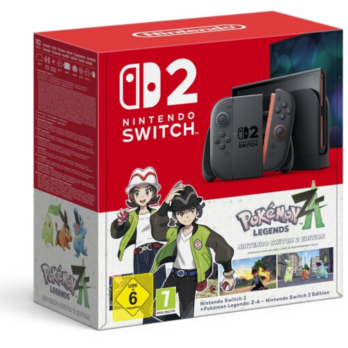 Nintendo Switch 2 - Handheld - 256GB opslag - Downloadcode Pokémon Legends: Z-A (2023)