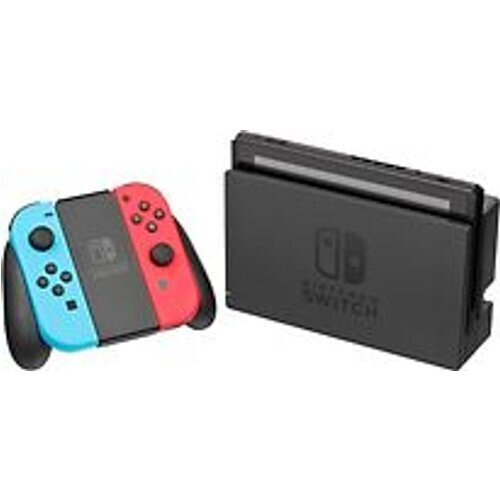 Nintendo Switch 32GB [editie 2019 incl. controller roodblauw] zwart Tweedehands